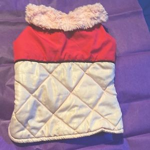 Dog Pink Sparkle Coat